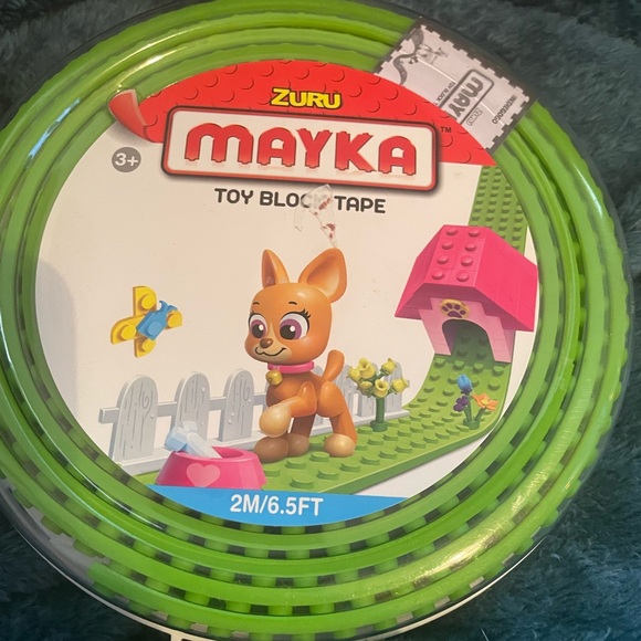 ZURÜCK MAYKA TOY BLOCK TAPE NIP - Picture 2 of 5